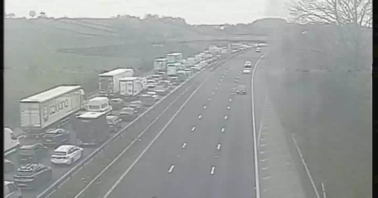 Traffic stopped on M6 as emergency services called to crash - updates