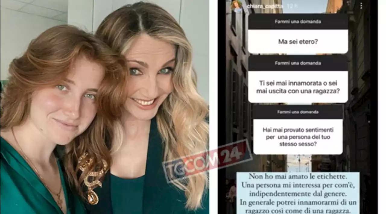 Lorella Cuccarini, la figlia Chiara: 'Potrei innamorami di un ragazzo così come di una ragazza'