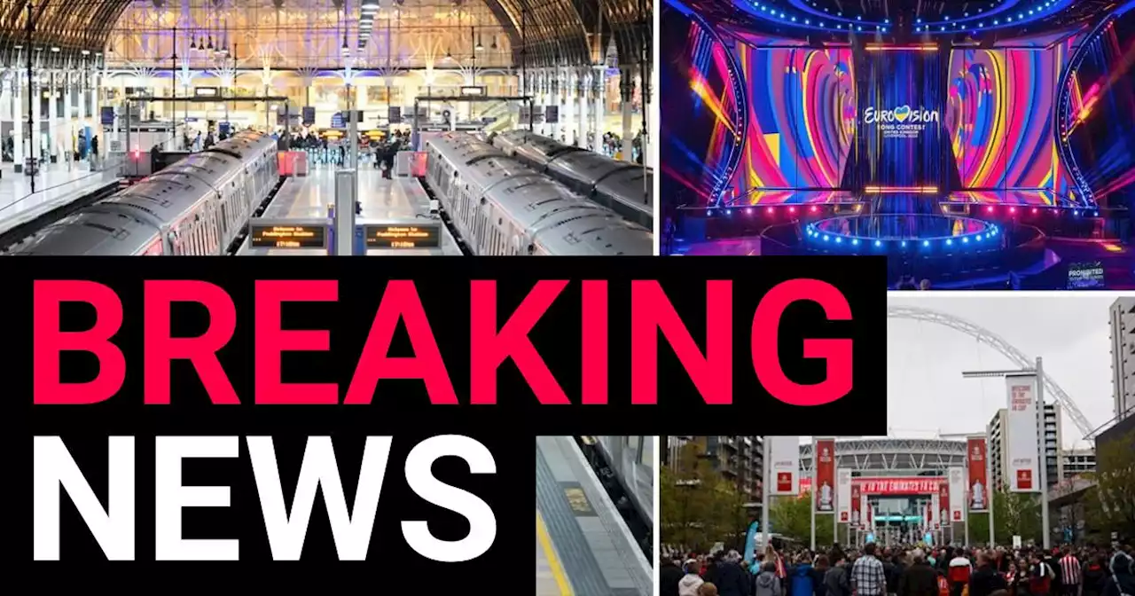 Rail workers announce new strikes including on FA Cup and Eurovision finals