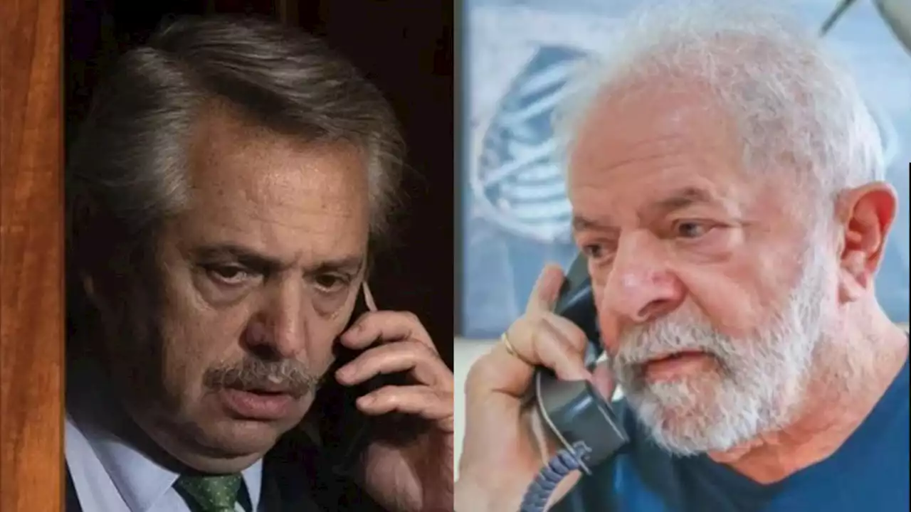 Alberto Fernández y Lula da Silva dialogaron de los acuerdos alcanzados