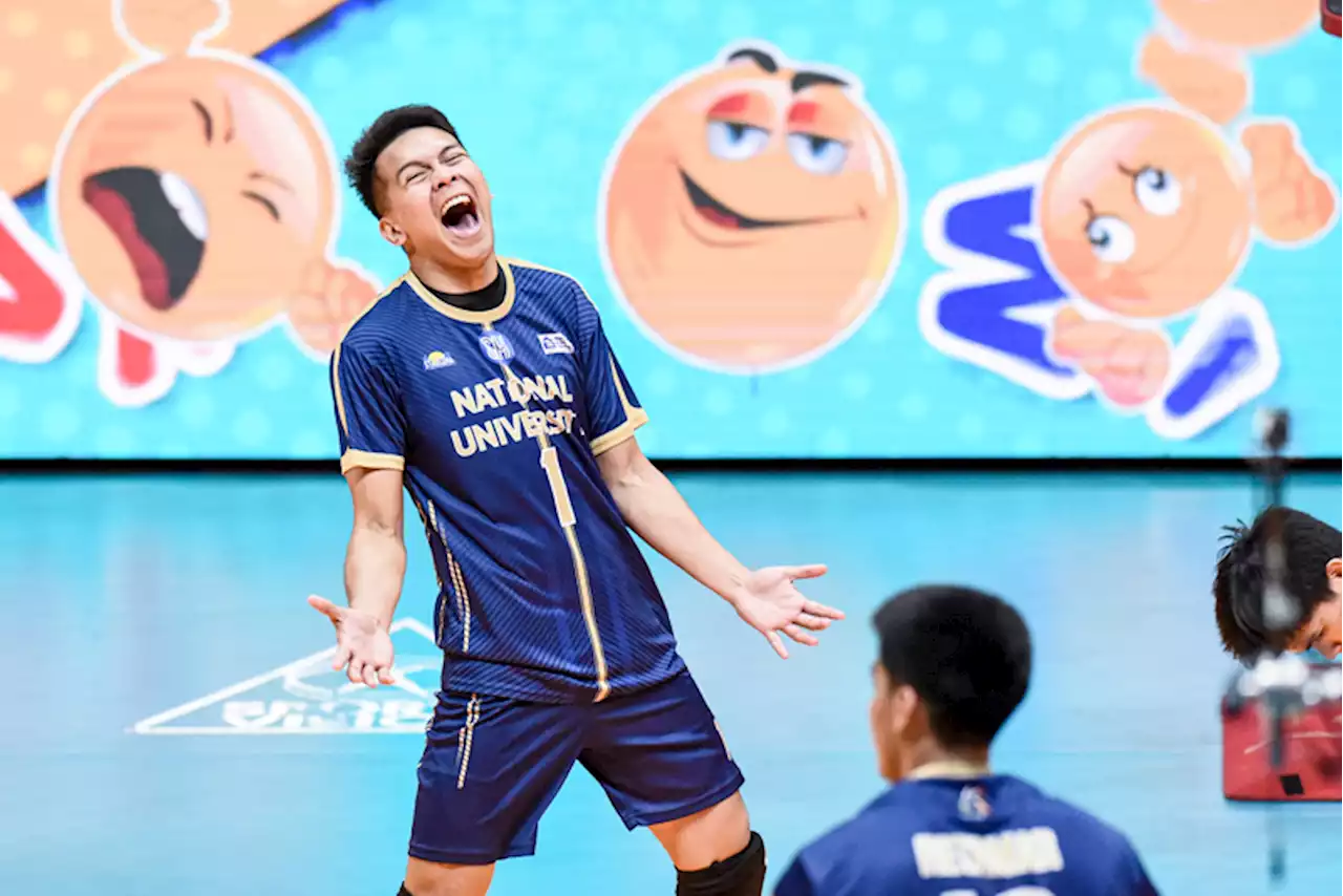 NU Bulldogs close in on volleyball elims sweep