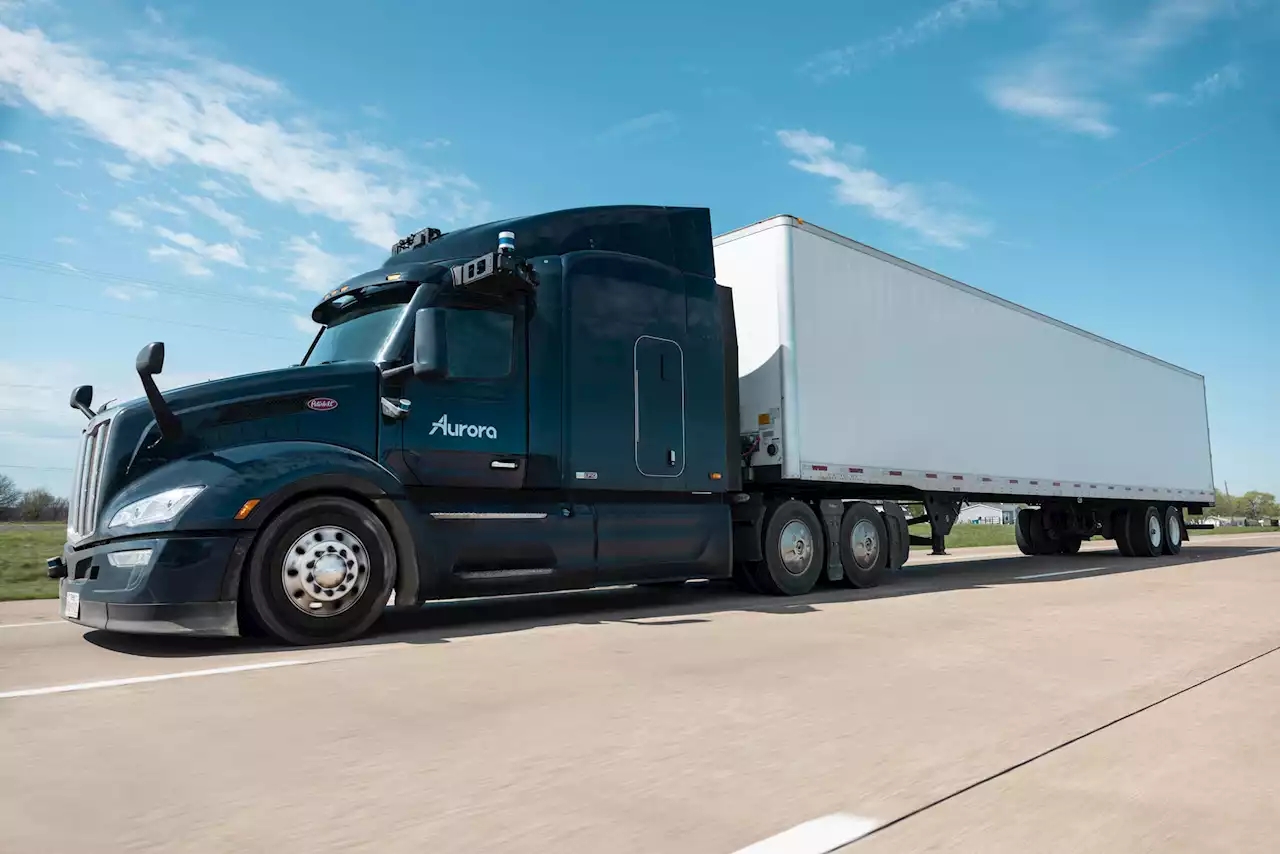 Aurora self-driving truck service to launch in 2024