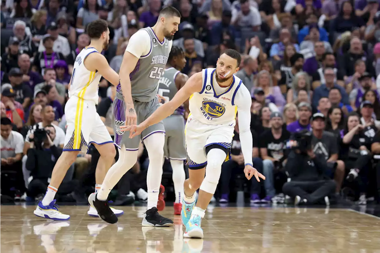 Curry Leads Warriors Past Kings 123-116 for 3-2 Series Lead