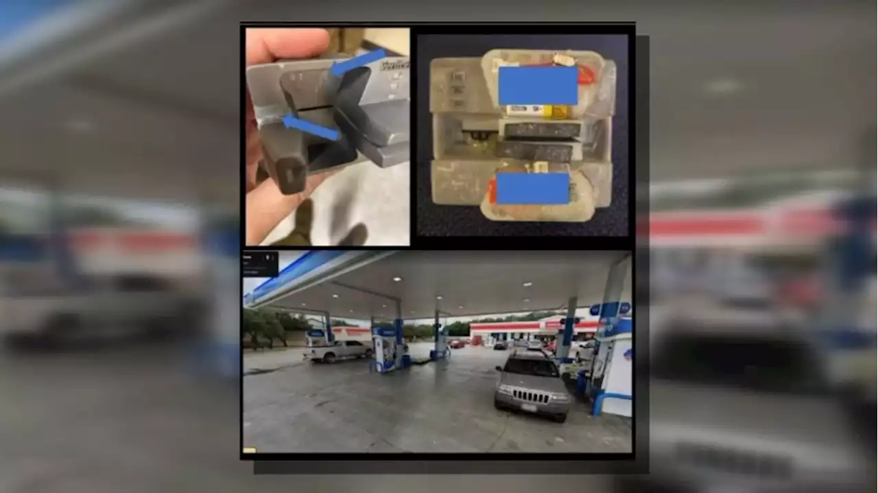 Hollywood Park police warn the public of credit card skimmer at Circle-K gas station