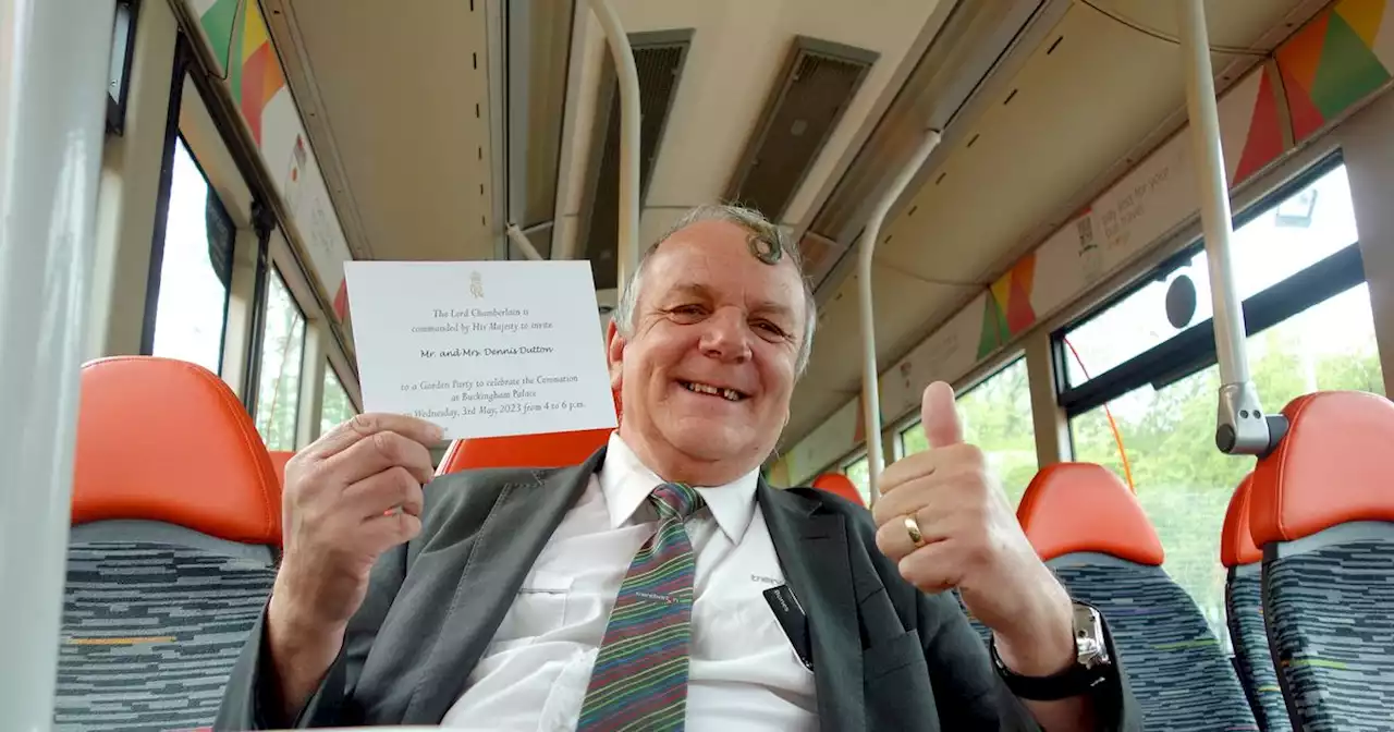 Bus driver receives invite to King's Coronation Garden Party