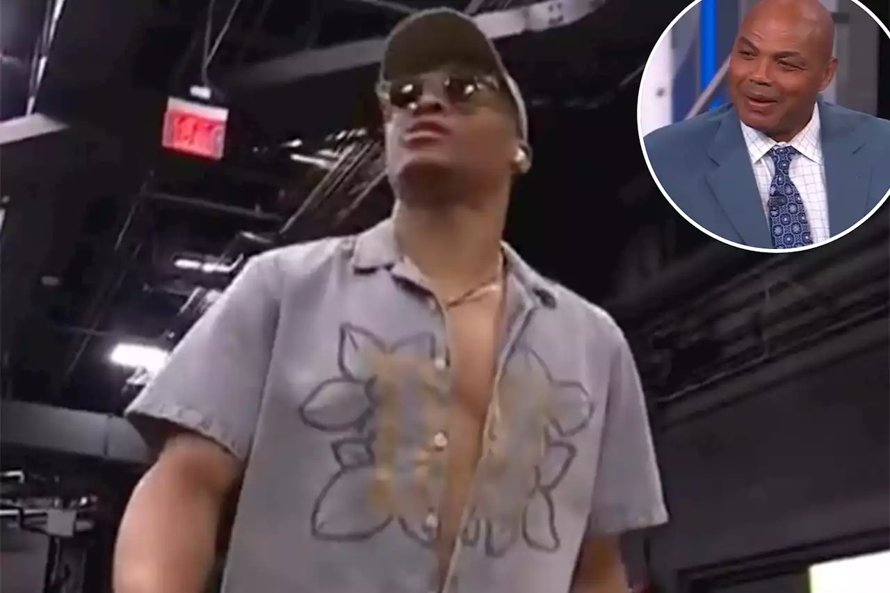 Charles Barkley says he would ‘walk around naked’ with Russell Westbrook’s body