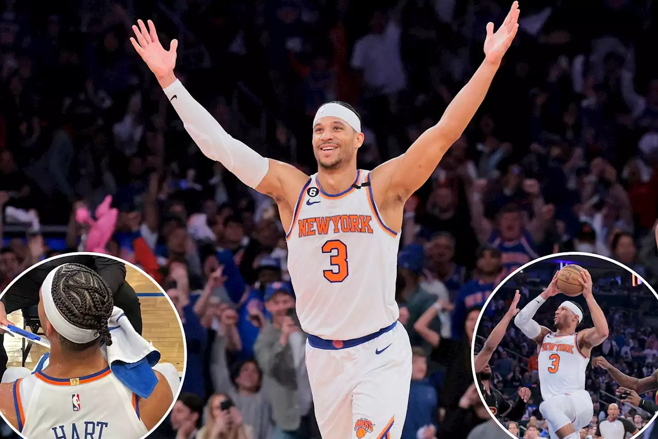 Josh Hart’s creative hair, inspired play only growing status as Knicks fan favorite