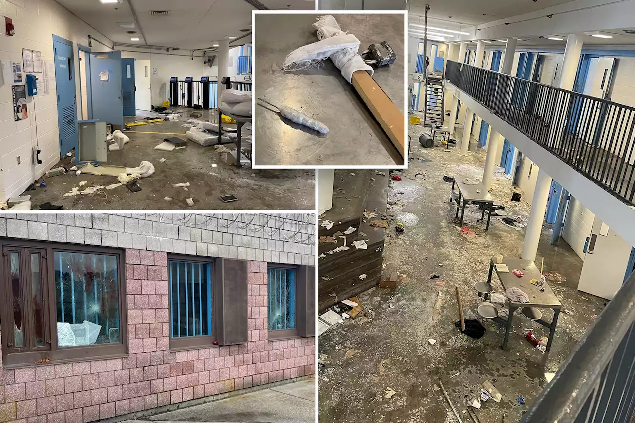 Massachusetts jail left in ruin after chaotic 6-hour standoff between inmates and staff leads to $200,000 in damages