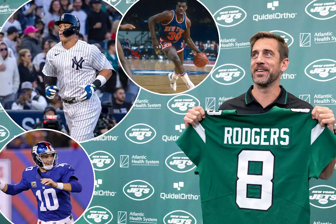 New York is a sports town ripe for Aaron Rodgers’ taking