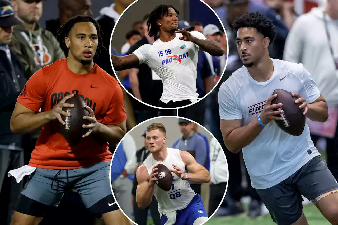 Top quarterbacks bring risk, reward to first round of 2023 NFL Draft