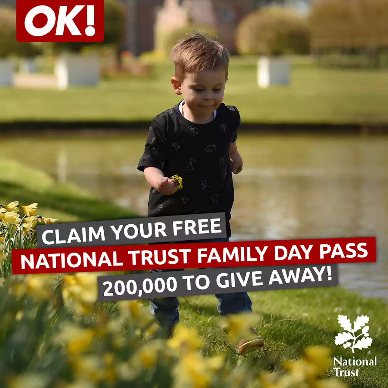 200,000 FREE National Trust family day passes up for grabs in our mega giveaway