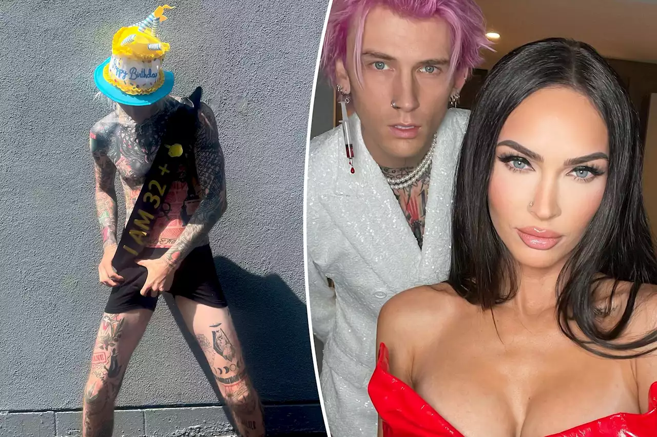 Fans wonder where Megan Fox is while Machine Gun Kelly celebrates 33rd birthday