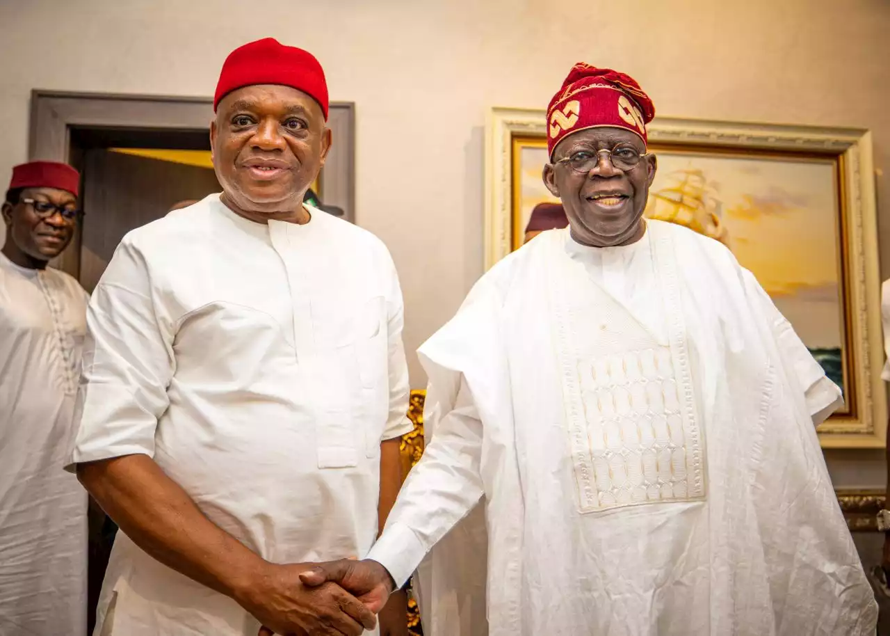 Senate Presidency: Orji Kalu meets Tinubu