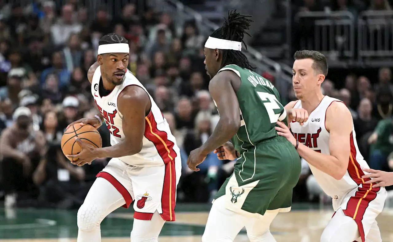 Jimmy Butler puts up 42 as Heat KO top-seeded Bucks