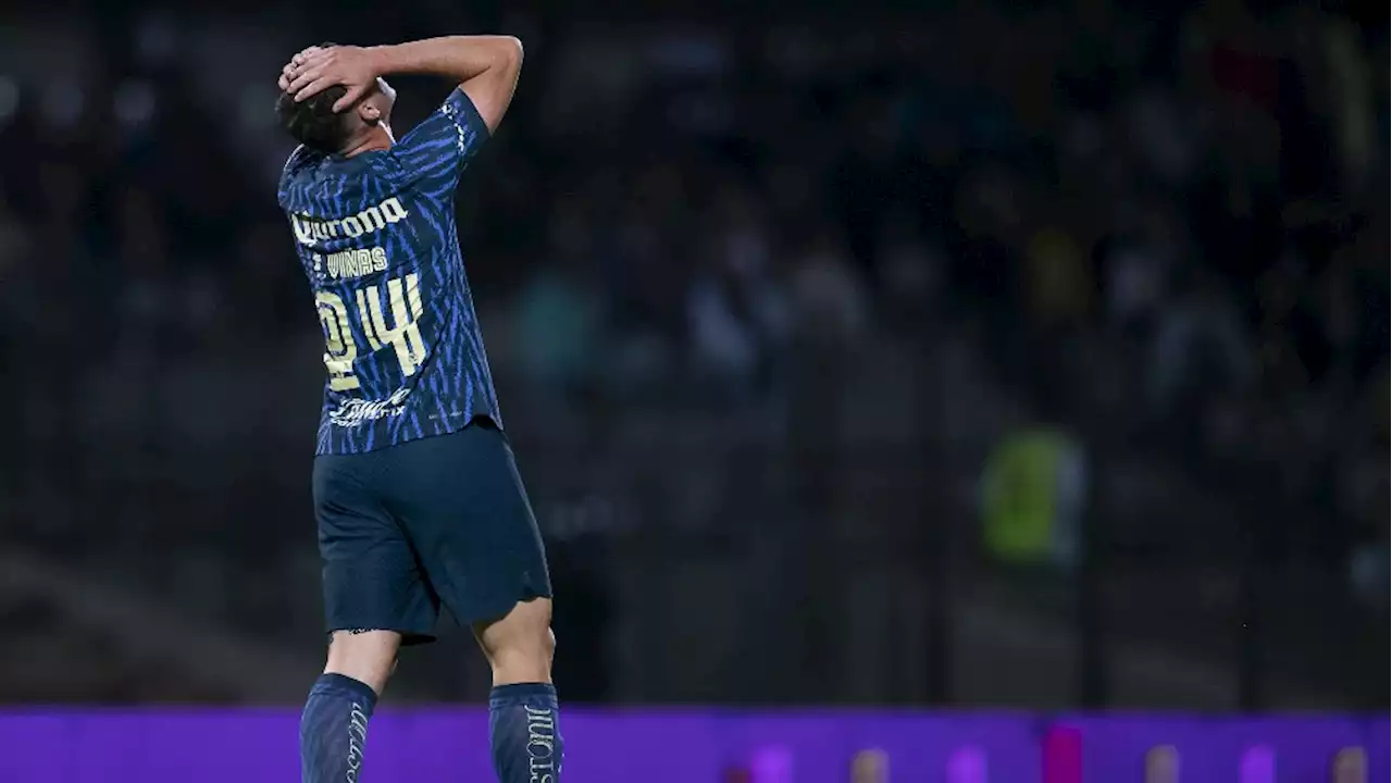 Federico Viñas se lesiona y será baja del América de cara a la Liguilla