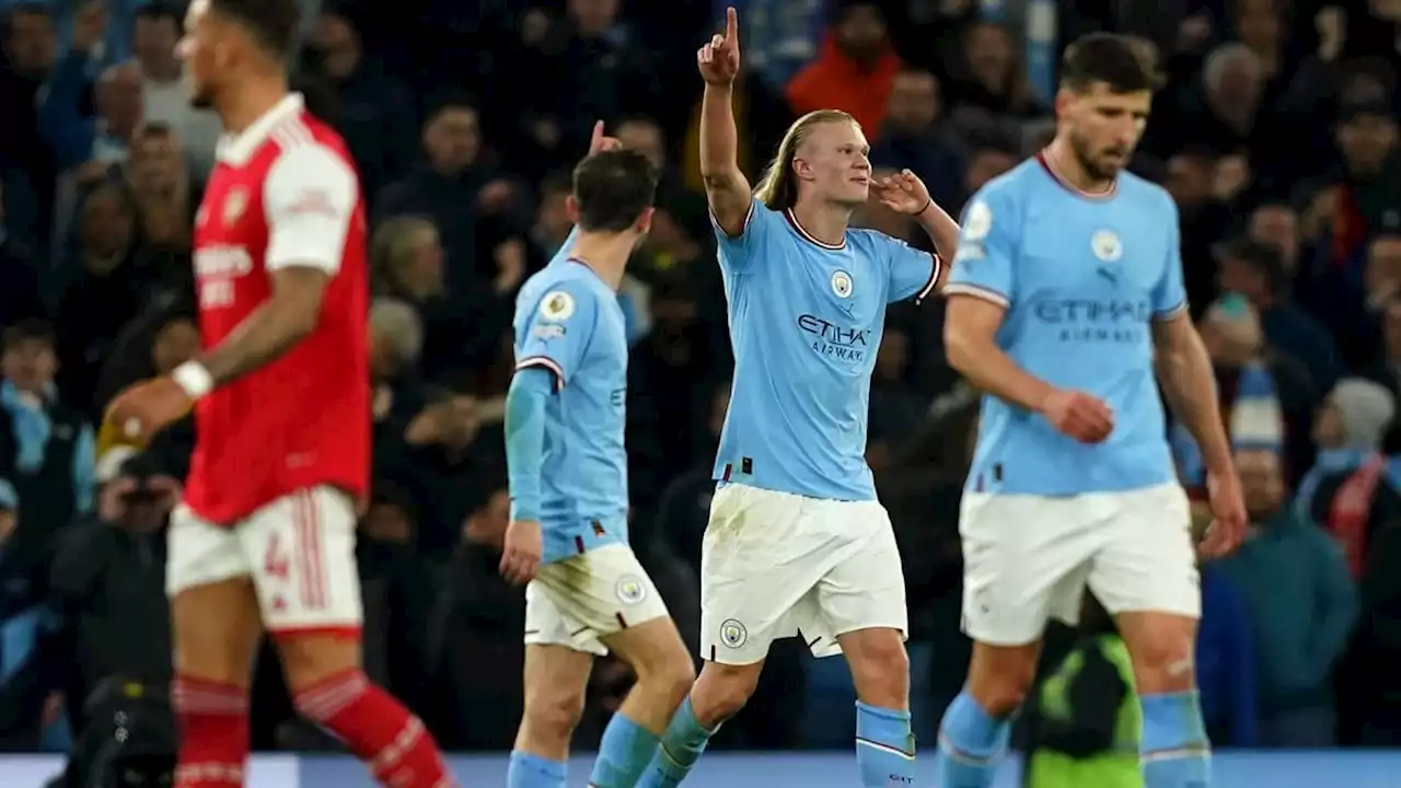 Manchester City-Arsenal: Haaland fait tomber un record prestigieux en Premier League