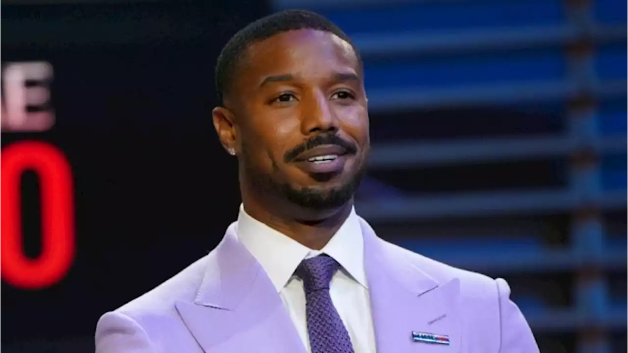 Michael B. Jordan Rocked a Lavender Tom Ford Suit With Tiffany & Co. Diamond Bracelets For the Time 100 Gala