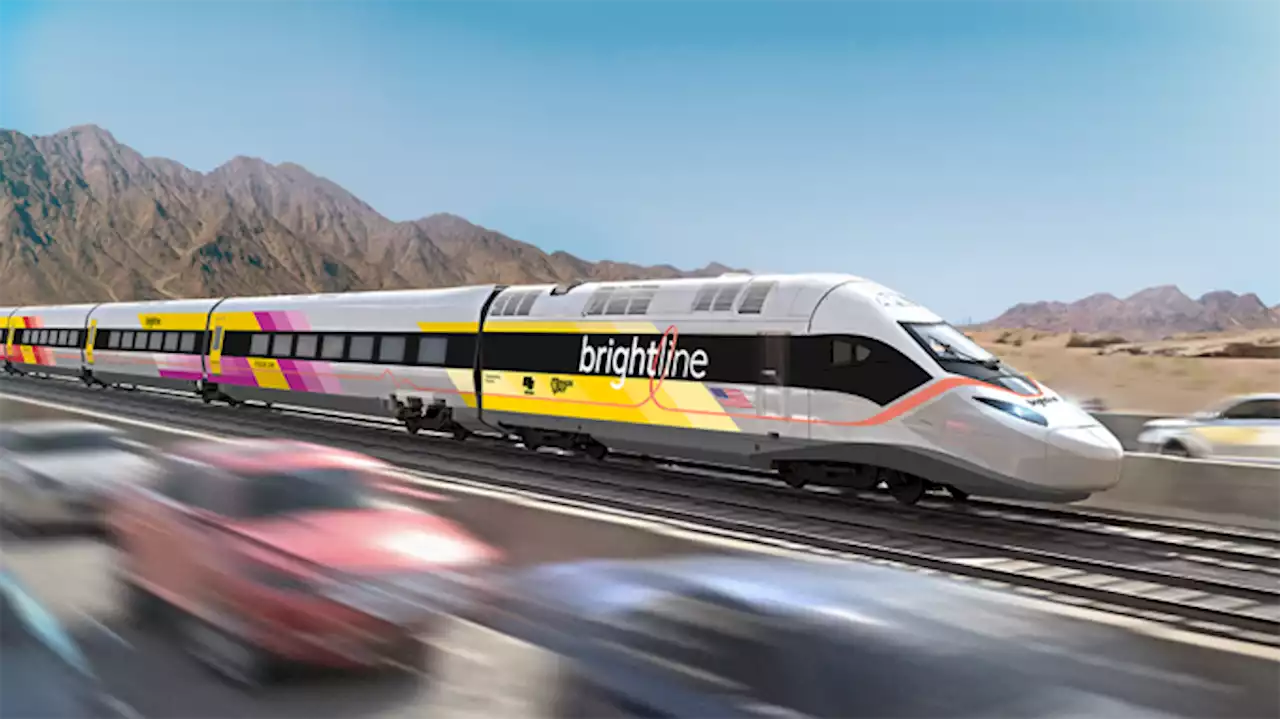 This High-Speed Electric Bullet Train Could Soon Take You From L.A. to Vegas in Two Hours