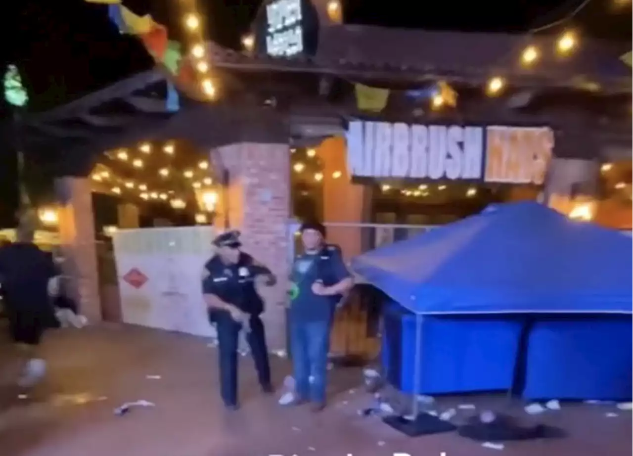 Now-viral TikTok captures moment gun shots ring out in downtown San Antonio during Fiesta