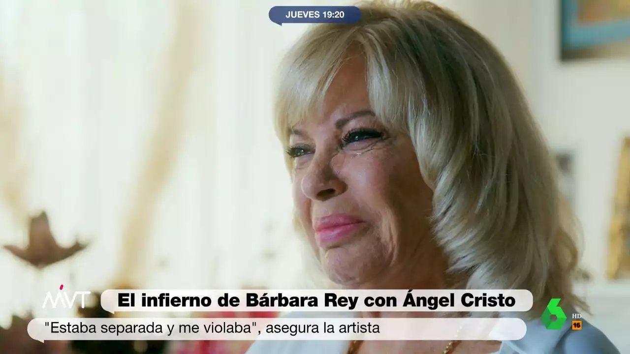 Bárbara Rey rompe a llorar al hablar de Ángel Cristo: 'Estaba separada y me violaba'