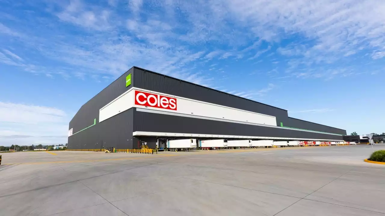 Coles opens new automated distribution centre