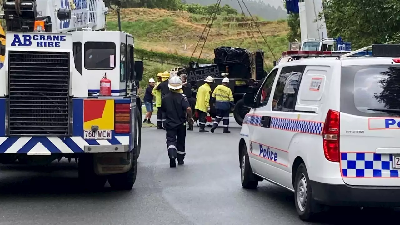 Man, 69, killed in crane rollover on the Gold Coast