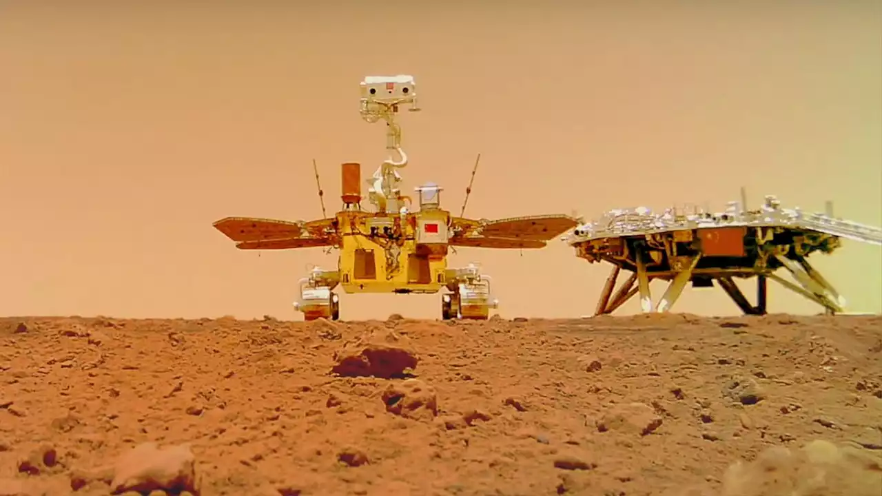 Martian dust likely preventing Chinese rover from waking up