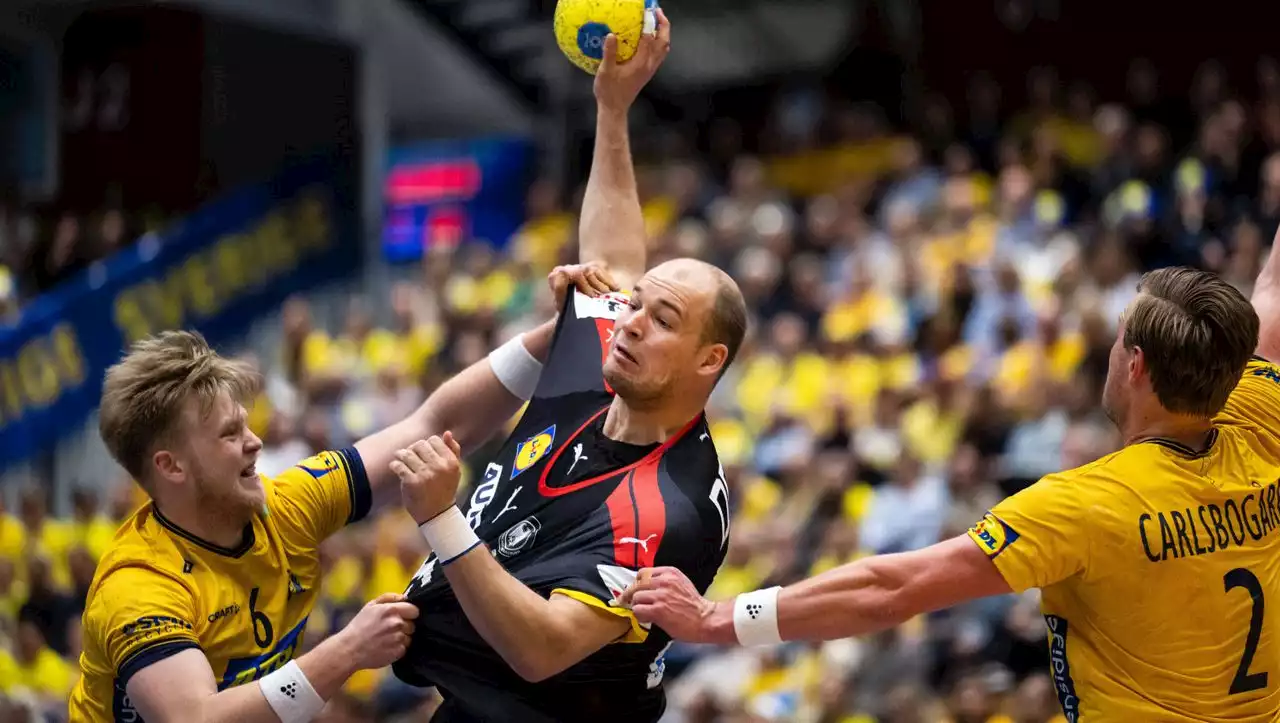 Handball: Deutschland gegen Schweden chancenlos - Paul Drux schwer verletzt