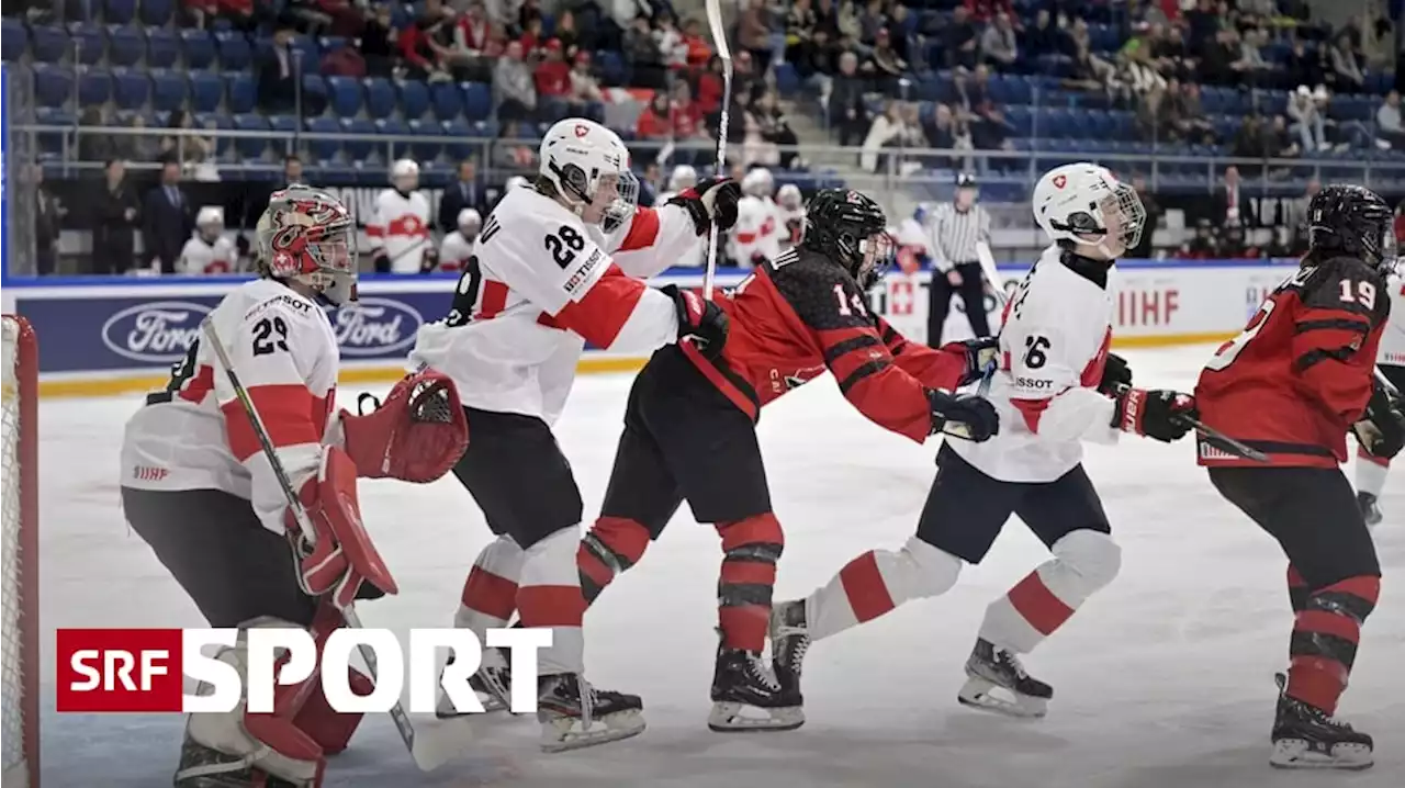 News aus dem Eishockey - Aus im Viertelfinal: U18-Nati scheitert an der Heim-WM an Kanada