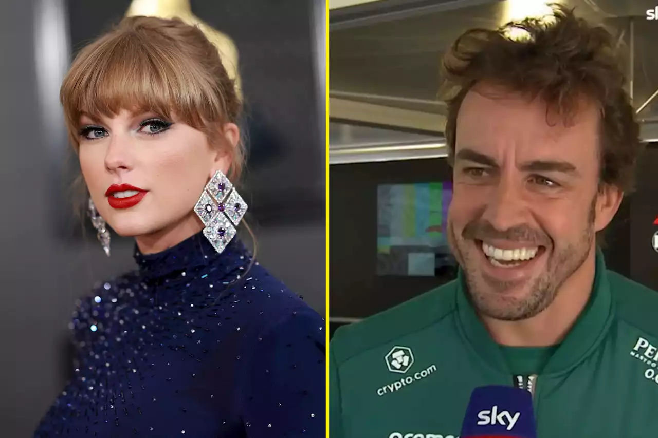 Fernando Alonso cheekily grins as he dodges Taylor Swift rumours dominating F1