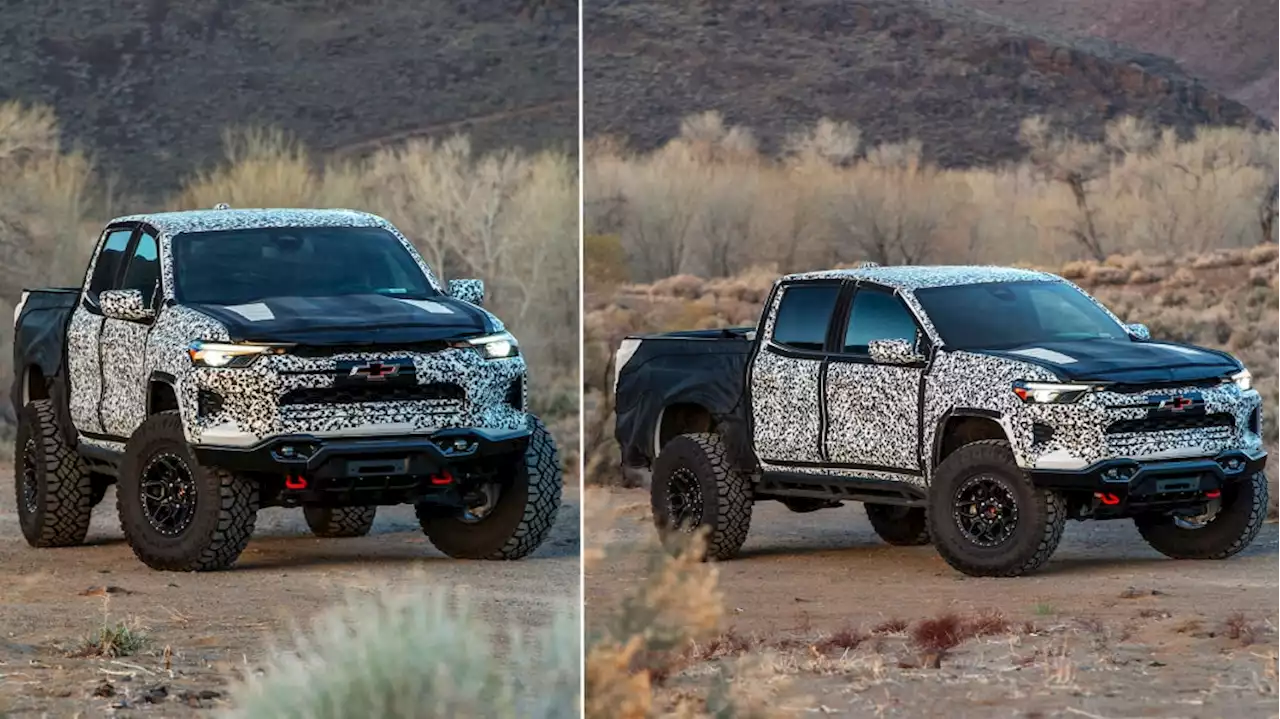 2024 Chevy Colorado ZR2 Bison debuts May 31 with a 5-inch lift and 35s - Autoblog