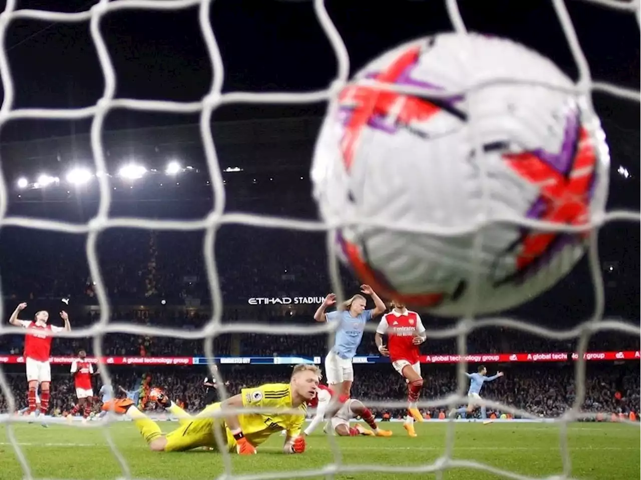 Arsenal's tears in their beer as they let a landmark lead slip against Manchester City