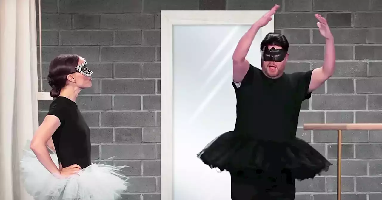 Natalie Portman reenacts her entire film career–including a very silly ‘Black Swan’