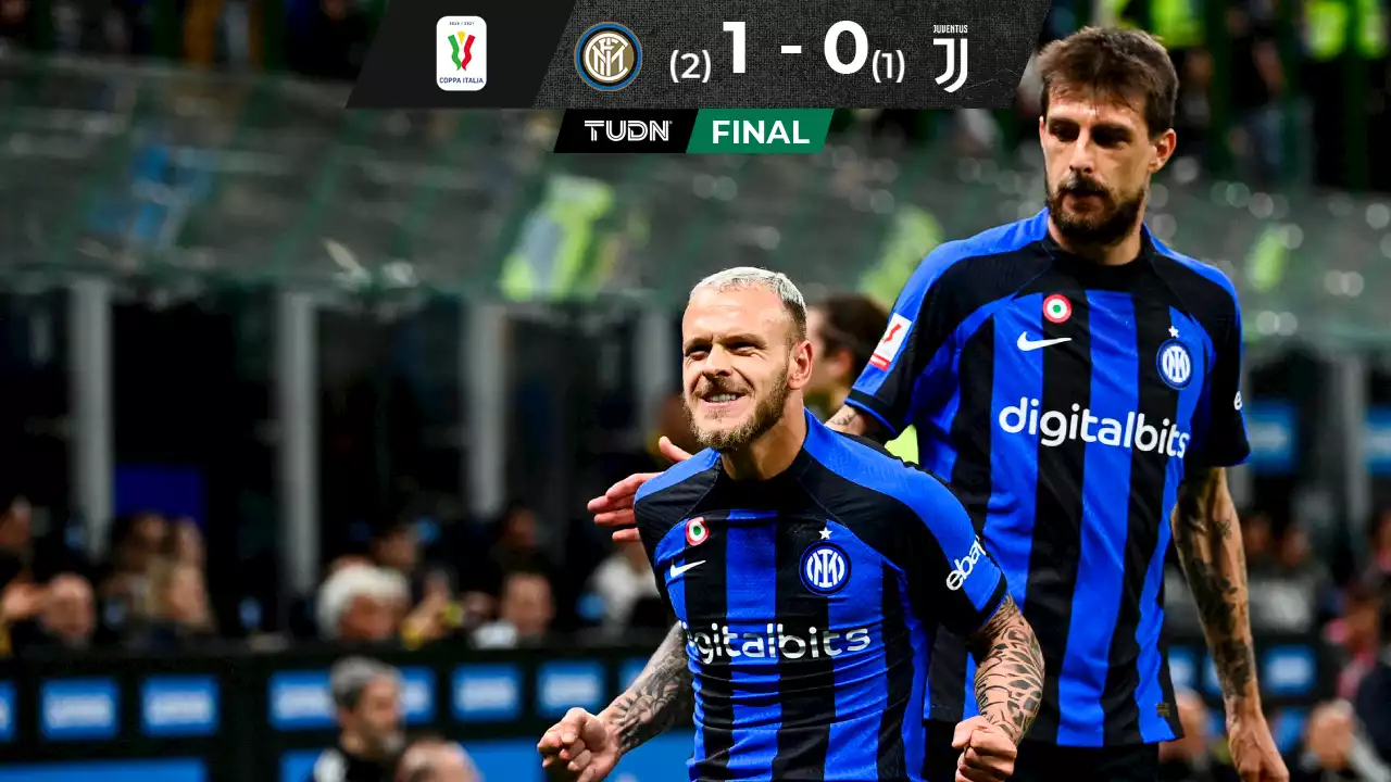 Inter de Milán elimina a la Juve y avanza a la Final de la Coppa Italia