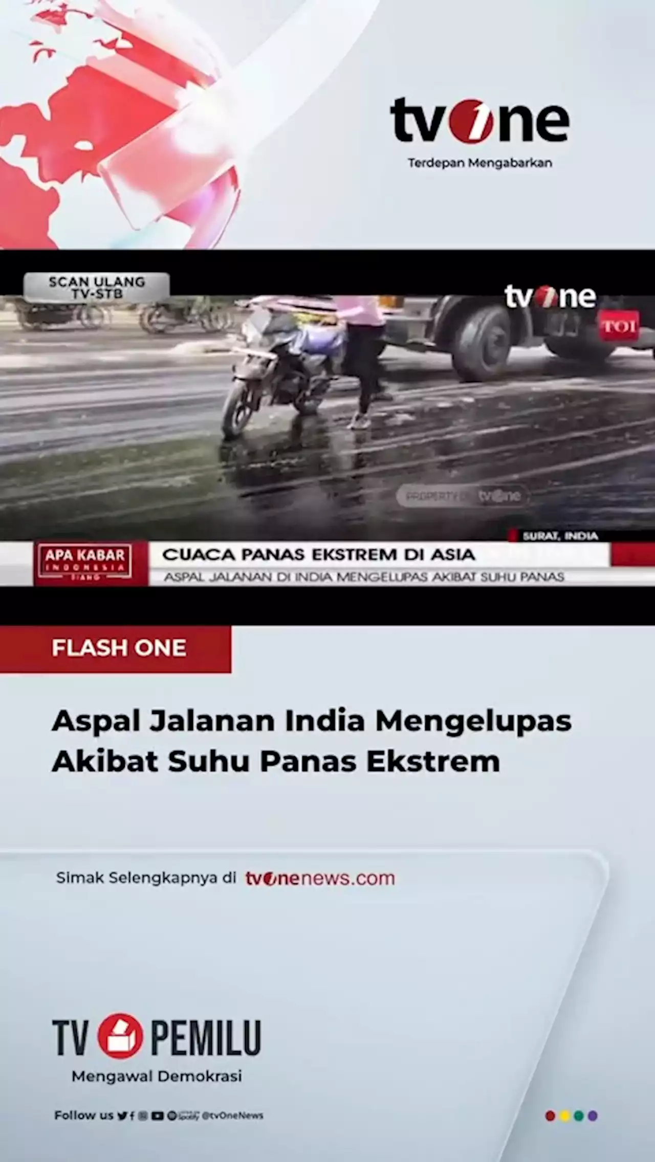 Cuaca Panas Ekstrem juga Dirasakan di Negara Asia Lainnya - tvOne