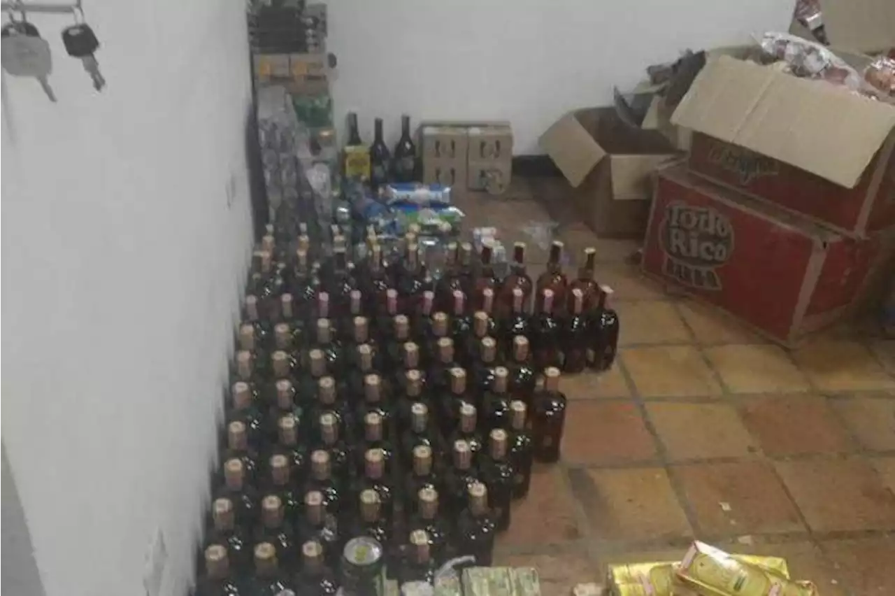 Escandalosa incautación: De forma ilegal iban a ingresar 500 botellas de licor a la cárcel La Picota