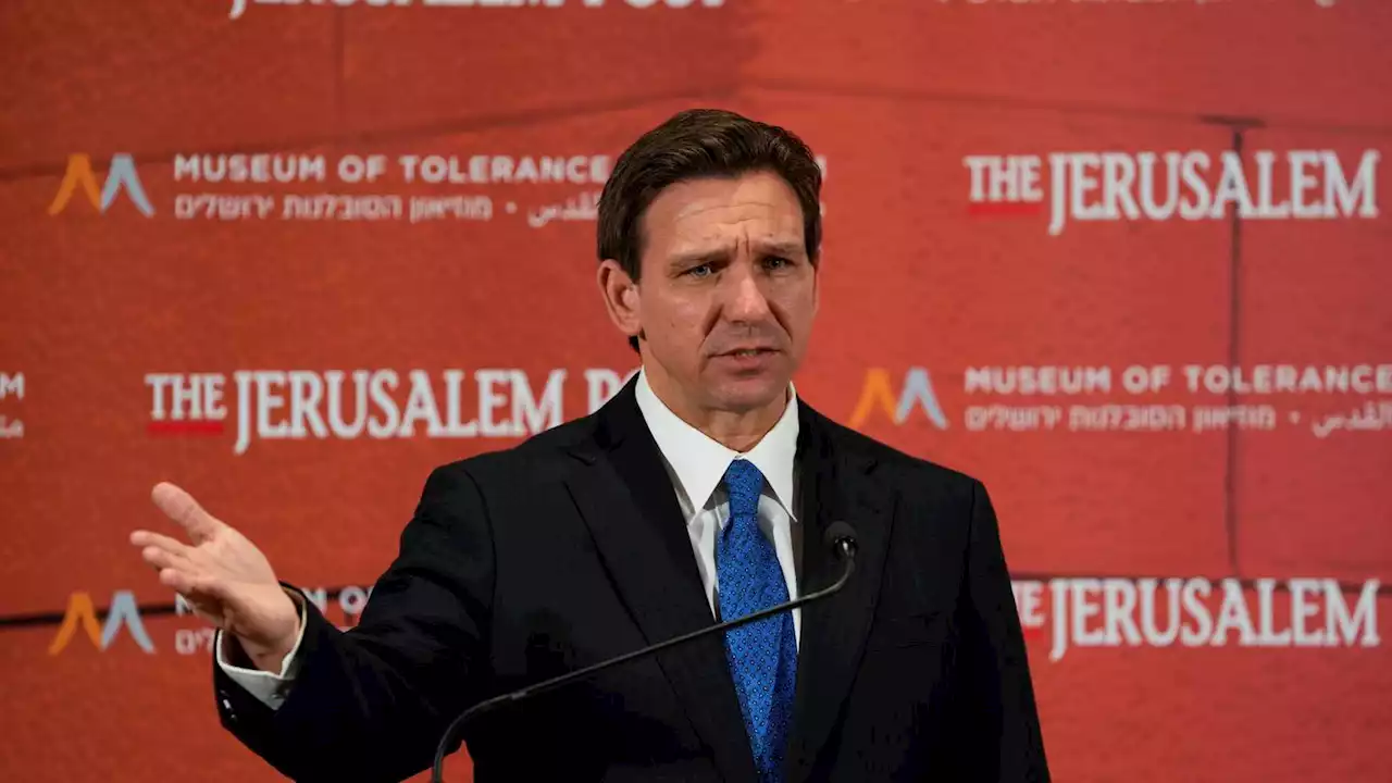 Florida Gov. DeSantis says Disney lawsuit is political