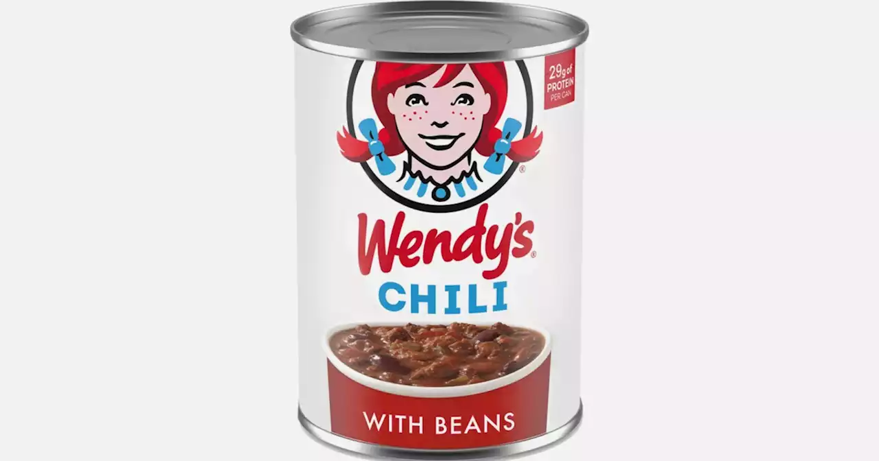 Wendy's will start selling canned chili in grocery stores