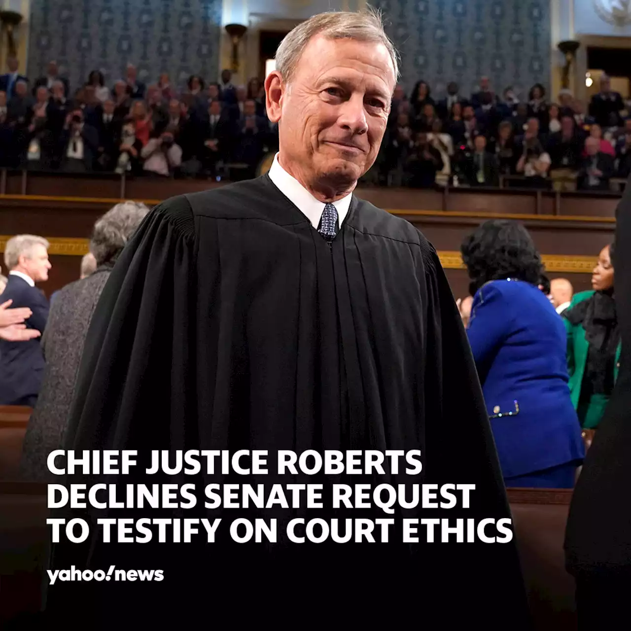 Roberts declines Senate request to testify on court ethics