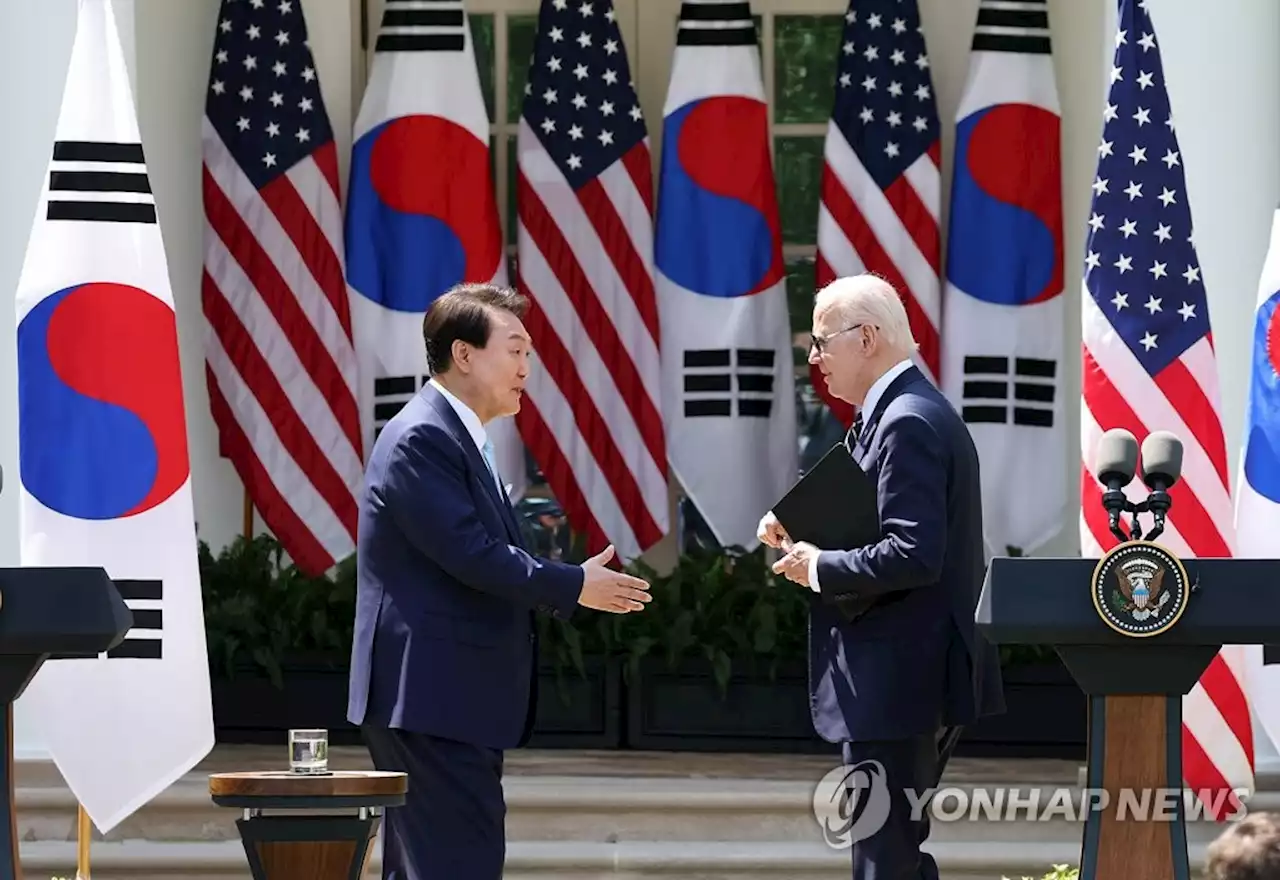 [한미정상회담] '바이든, 대북정책 '외교'에서 '억제'로 전환' | 연합뉴스