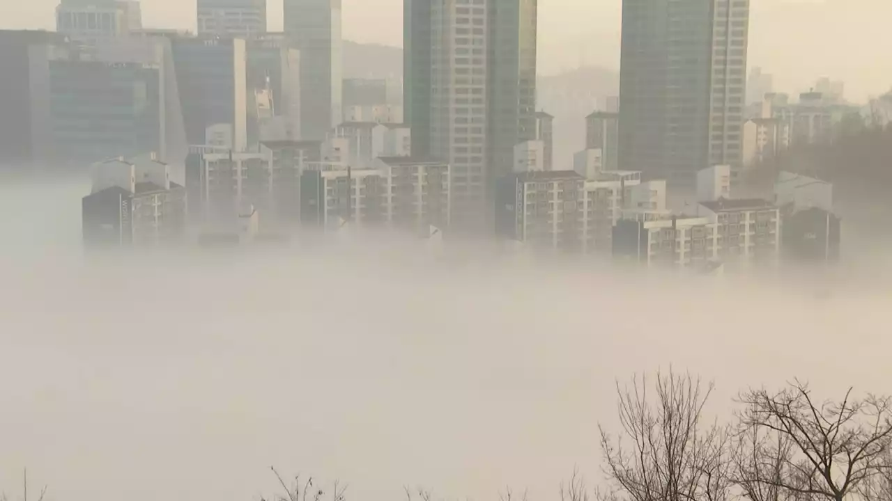 [날씨] 출근길 쌀쌀, 낮부터 따뜻...오전까지 중부·전북 짙은 안개