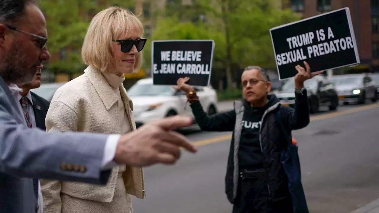 E. Jean Carroll undergoes intense cross-examination in Trump battery, defamation case