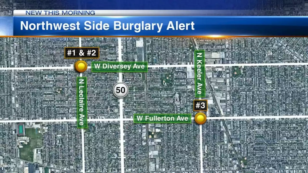 Northwest Side Chicago businesses burglarized, CPD warns