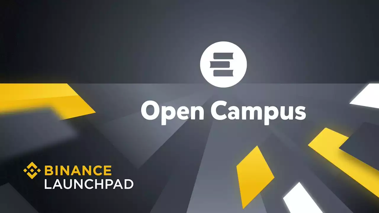 Subscription for the Open Campus (EDU) Token Sale on Binance Launchpad Is Now Open | Binance Support