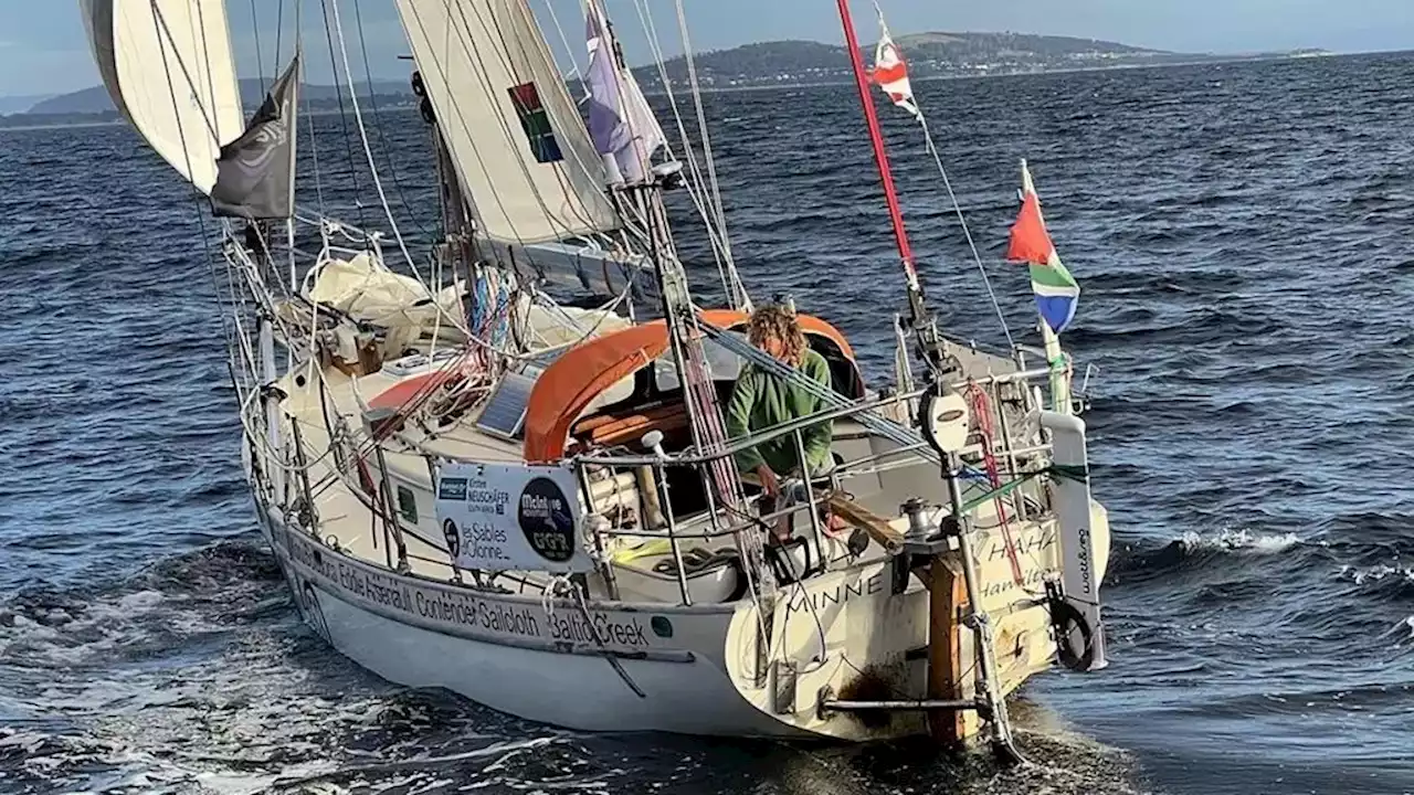 Cape Town sailor makes history in around-the-world solo race