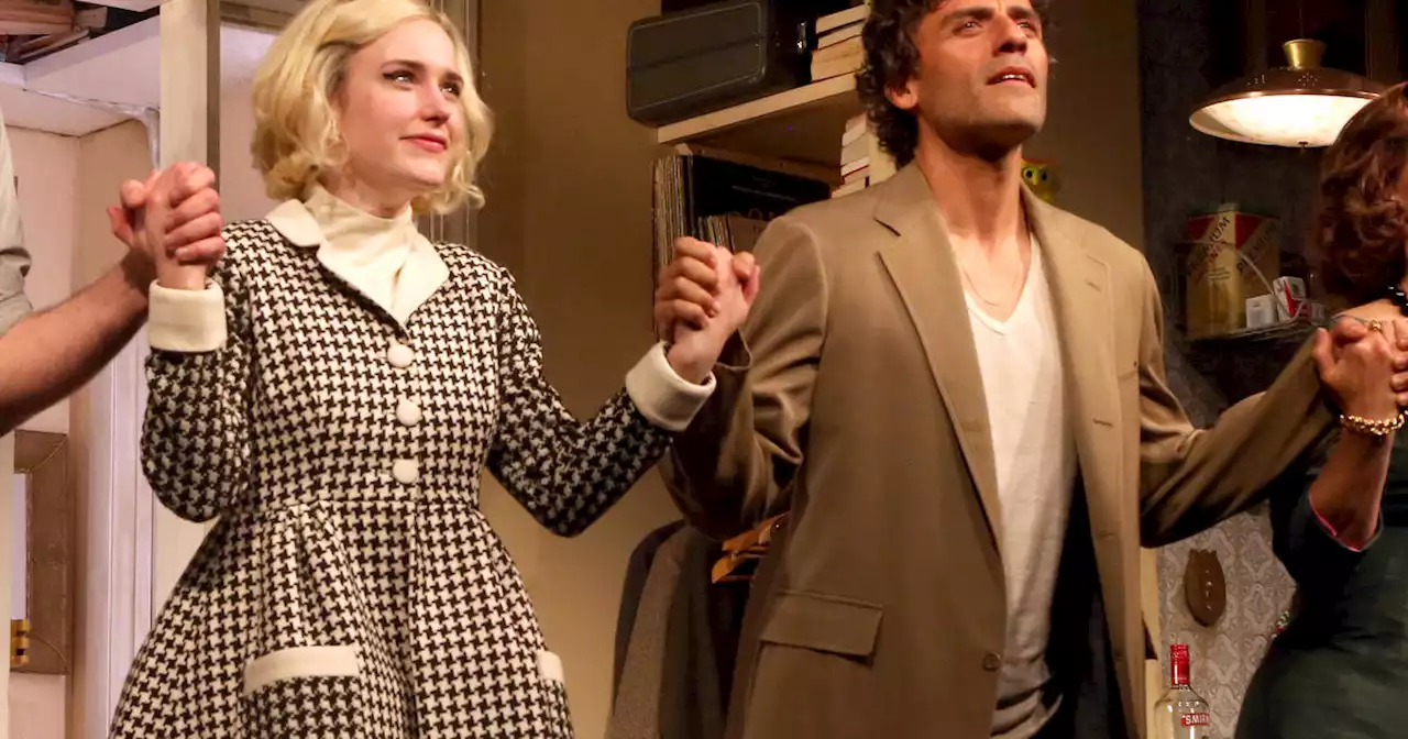 Oscar Isaac, Rachel Brosnahan celebrate opening night of 'The Sign in Sidney Brustein's Window' on Broadway