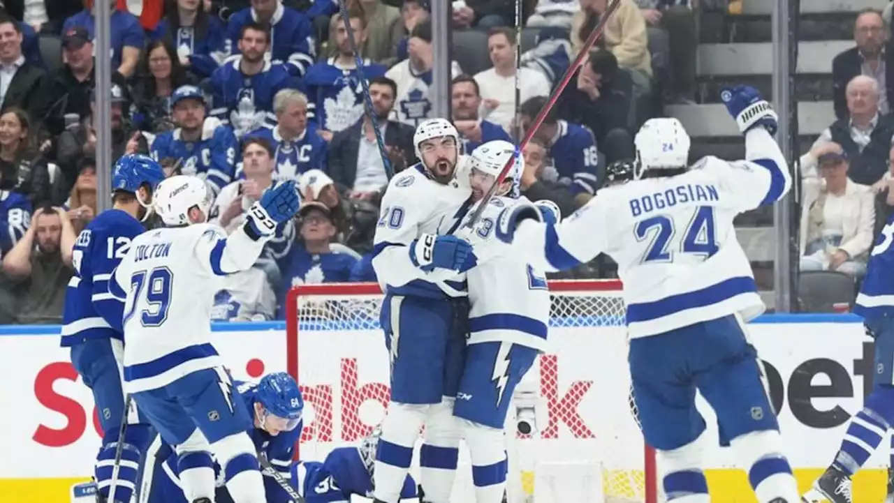 NHL-Lightning avoid elimination, spoil Maple Leafs' party plans