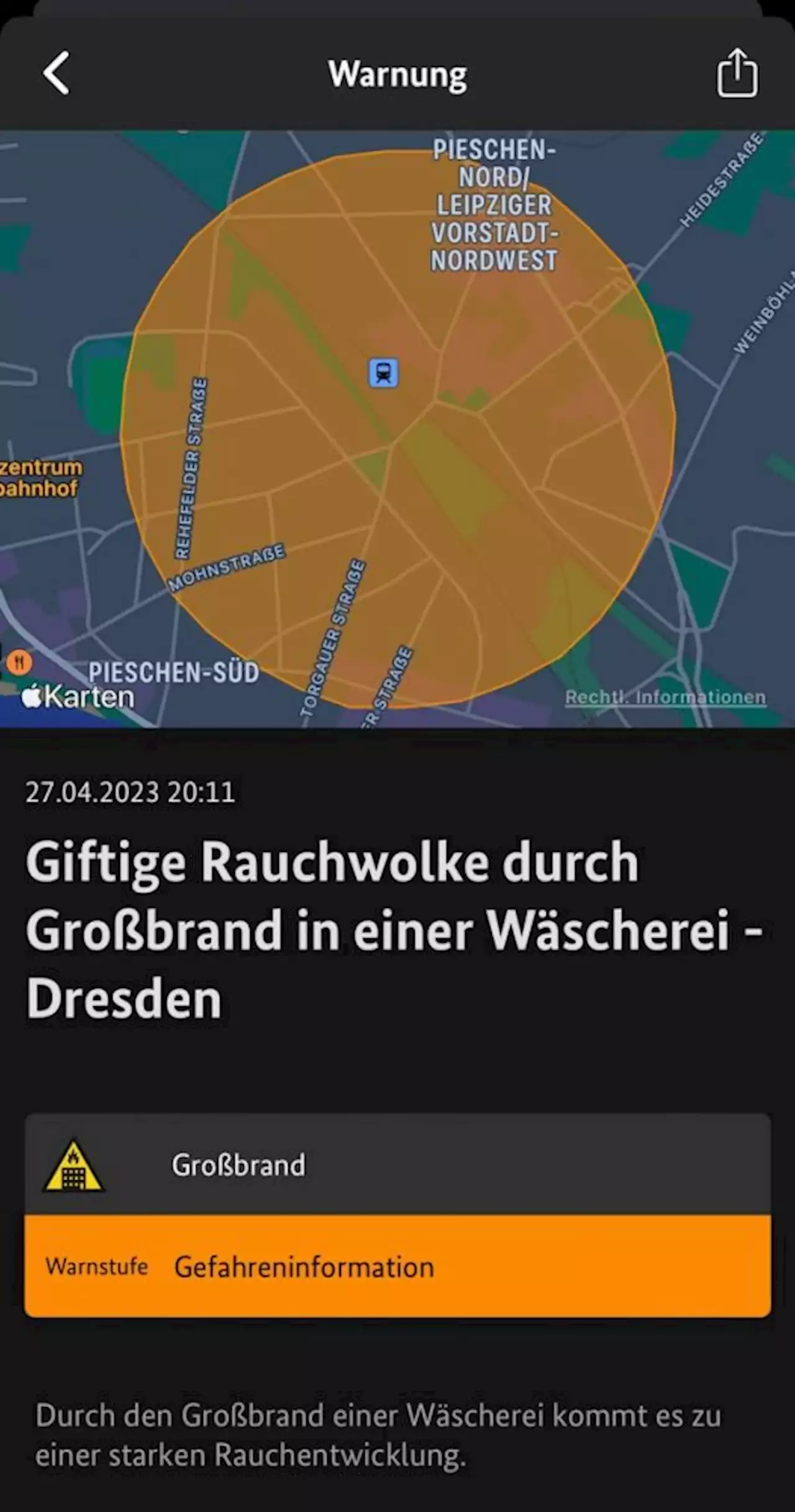 Update 22:30 Uhr zum Großbrand in einem Wäschereibetrieb --- (Cityreport24-Nachrichtenblog)