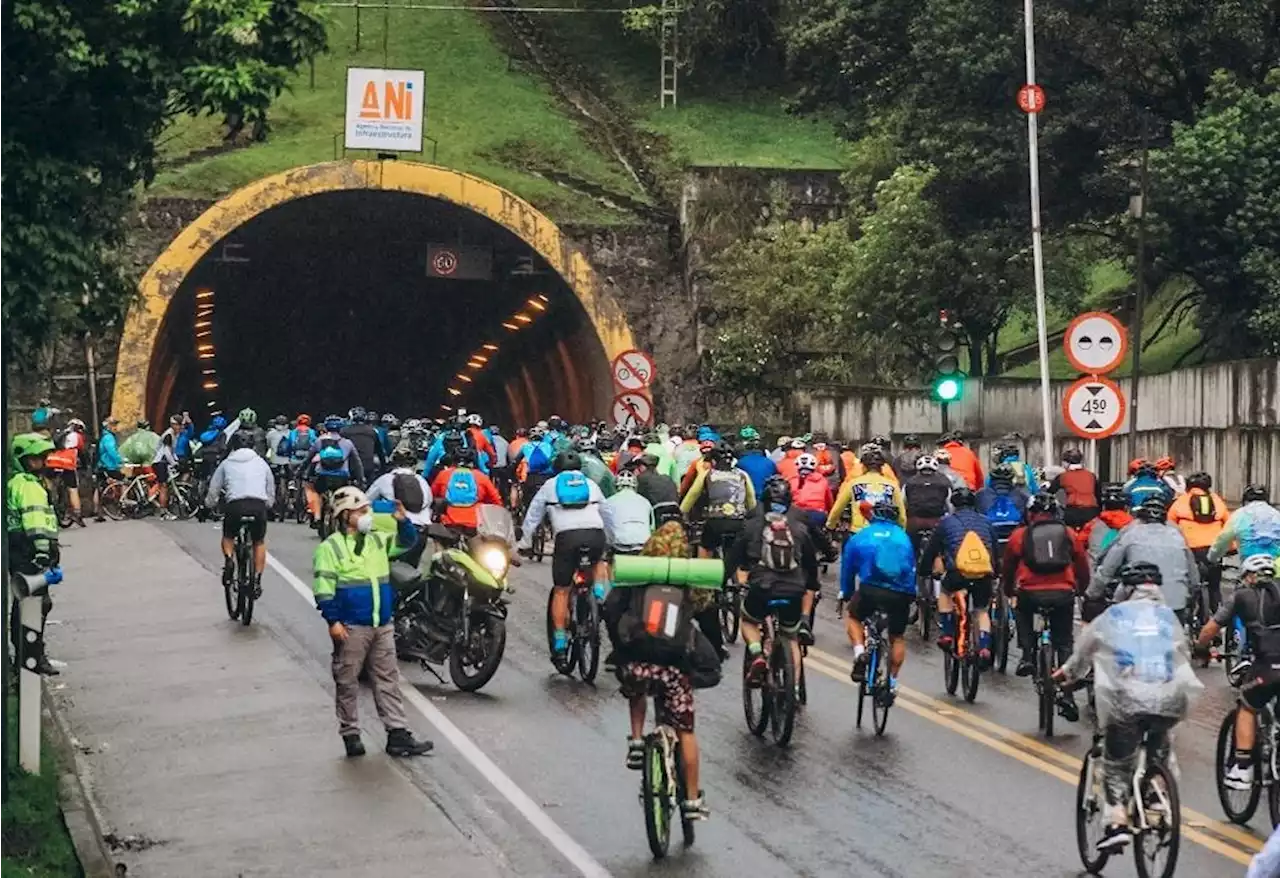 Estos son los cierres viales de este viernes por la Travesía Ciclística Bogotá-Villavicencio