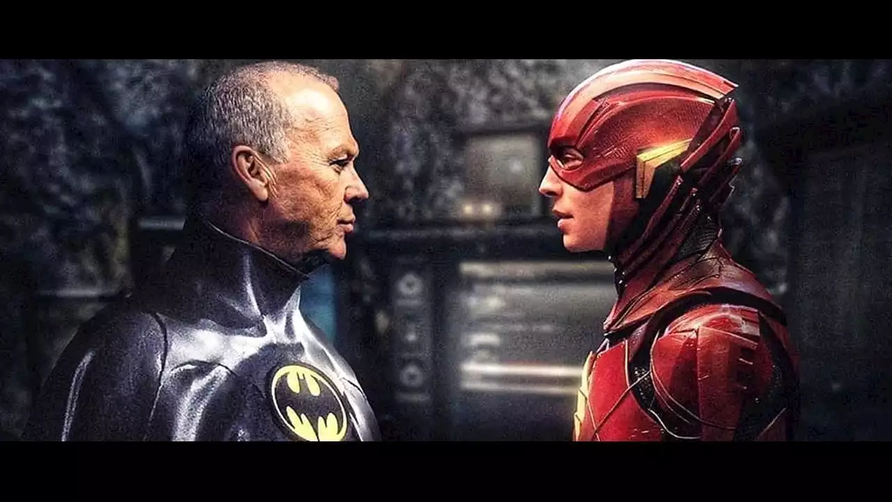 The Flash, Michael Keaton ha chiesto una foto nella Batcaverna per il suo nipotino